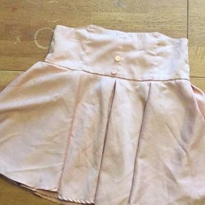 Pink/peach retro aesthetic tumblr pastel skirt